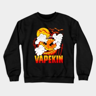 Vapekin Vape Vaping Halloween Crewneck Sweatshirt